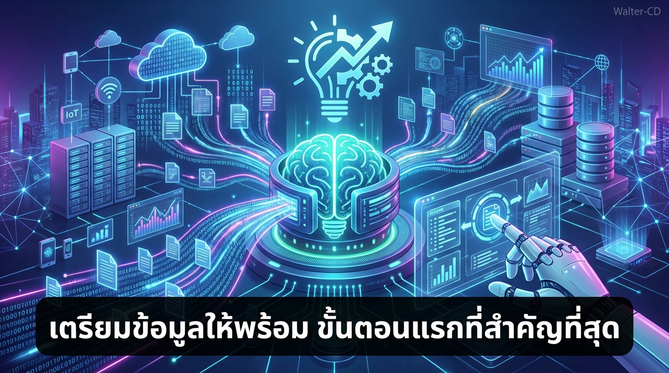 เตรียมข้อมูลให้พร้อม ขั้นตอนแรกที่สำคัญที่สุด